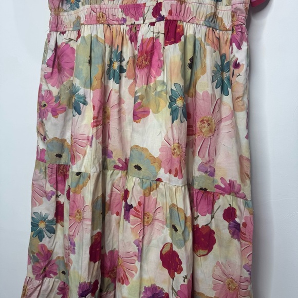 NWT Anthropologie Entro “Violet & Vanilla” Floral Tiered Maxi Dress Plus Size 1X - Picture 5 of 12